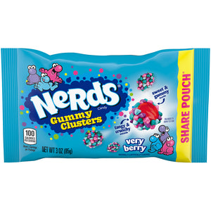 Nerds Gummy Clusters Very Berry Share Pouch - 85g