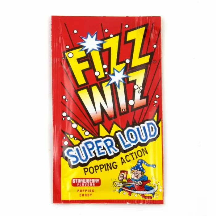 Fizz Wiz Popping Candy Strawberry - 5g