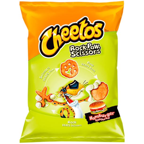 Cheetos Rock, Paw, Scissors Hamburger - 145g