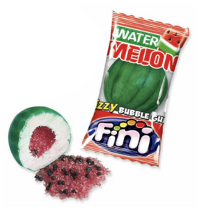 Fini Watermelon Fizzy Bubblegum - 5g
