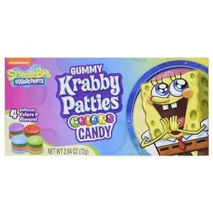 Spongebob Squarepants Krabby Patties Colours - 72g