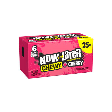 Now & Later Chewy Cherry - 26g
