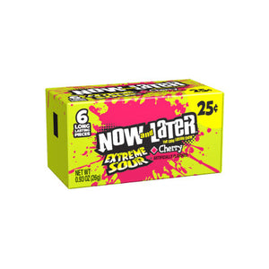 Now & Later Extreme Sour Cherry - 26g