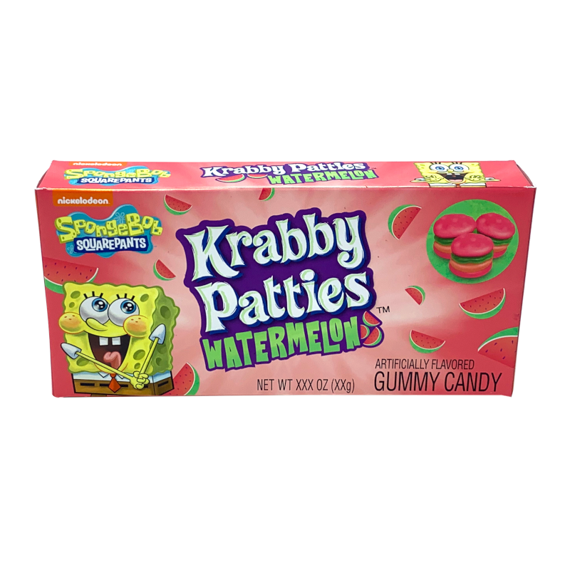 Spongebob Squarepants Krabby Patties Watermelon - 72g