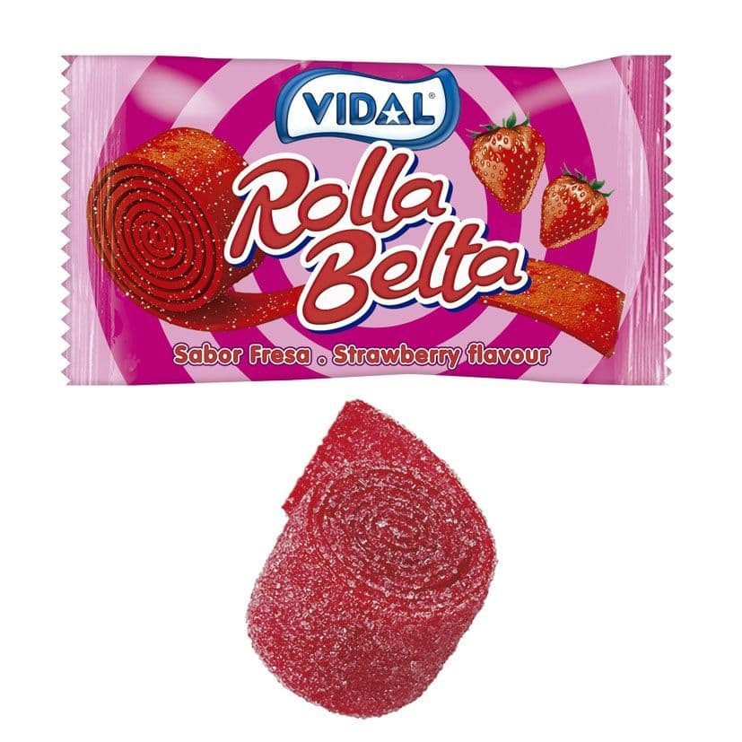 Vidal Rolla Belta Strawberry Belts - 19g